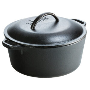 Lodge 4,73 Liter Støbejerns gryde med låg